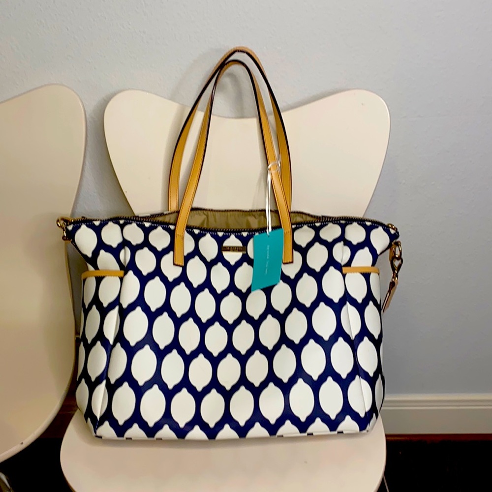 Kate Spade Adaira Vinyl Baby Bag